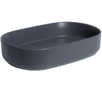 Раковина накладная Allen Brau Fantasy 55 4.11022.AN антрацит