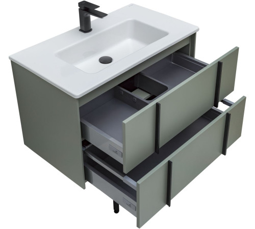 Тумба под раковину Allen Brau Reality 80 1.32005.CGM олива матовый