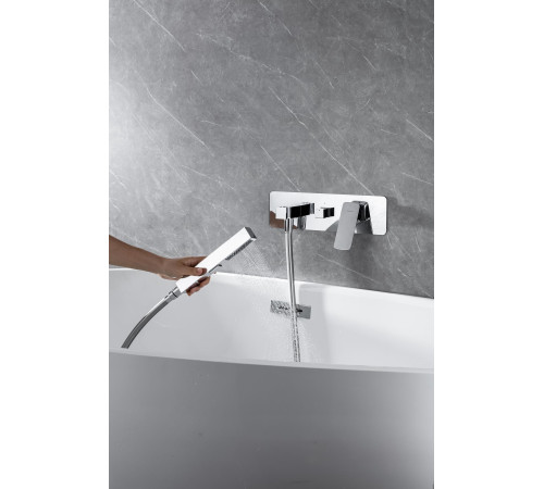 Смеситель для ванны с душем Allen Brau Infinity 5.21007-00 (с внутренней частью) хром