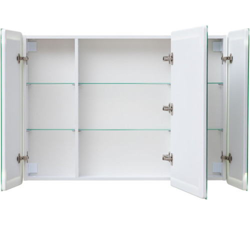 Зеркальный шкаф Aquanet Оптима 110 с LED подсветкой