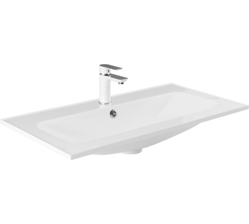 Тумба под раковину Aquanet Арт 90 маренго