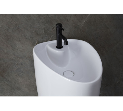 Раковина напольная Allen Brau Infinity 4.21015.20 белый глянец