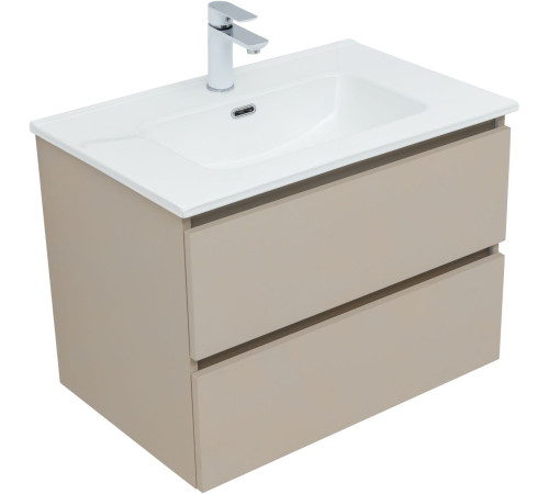 Тумба под раковину Aquanet Вега 2.0 70 бежевый