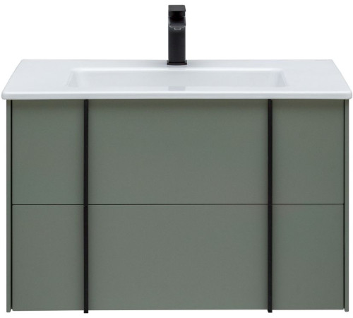 Тумба под раковину Allen Brau Reality 80 1.32005.CGM олива матовый