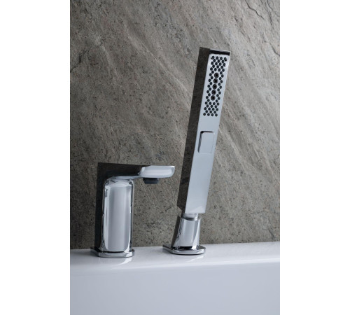 Смеситель на борт ванны Allen Brau Infinity 5.21008-00 (с внутренней частью) хром