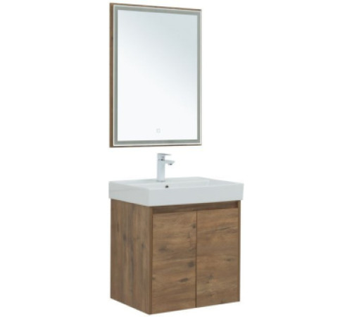 Мебель для ванной Aquanet Nova Lite 60 дуб рустикальный (2 дверцы)