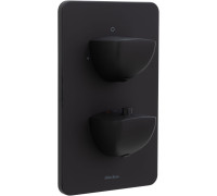 Смеситель для ванны Allen Brau Infinity 5.21216-31 (с внутренней частью, 2 выхода) черный матовый