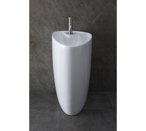 Раковина напольная Allen Brau Infinity 4.21015.20 белый глянец