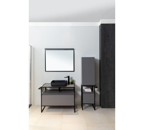 Тумба под раковину Allen Brau Priority 120 1.31004.PGM платина матовый