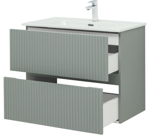 Тумба под раковину Aquanet Джейн 80 мисти грин