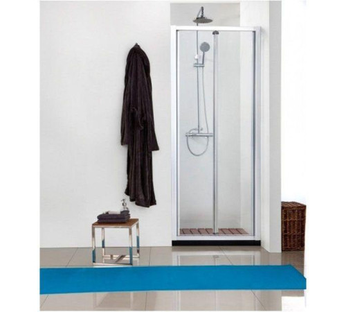 Душевая дверь Aquanet Alfa NAA6422 80, прозрачное стекло