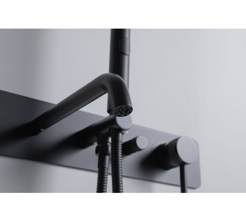 Смеситель для ванны Allen Brau Priority 5.31A05-31 (с внутренней частью) черный матовый