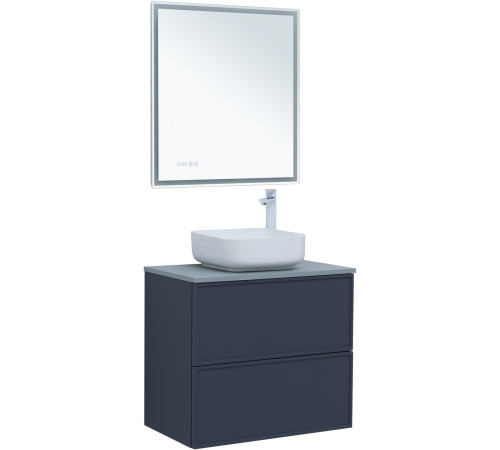 Тумба под раковину Aquanet Арт 75 маренго