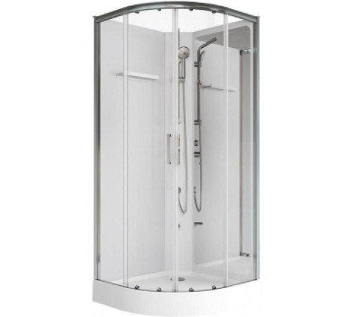 Душевая кабина Aquanet Passion R 3.0 90x90, прозрачное стекло