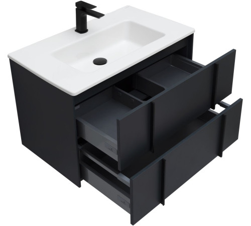 Тумба под раковину Allen Brau Reality 80 1.32005.AM антрацит матовый