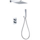 Душевой комплект Allen Brau Infinity 5.21016-00 (с внутренней частью, 2 выхода) хром