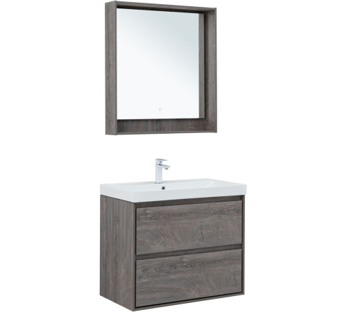 Тумба под раковину Aquanet Милан 80 дуб рошелье