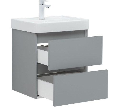 Тумба под раковину Aquanet Вега 2.0 50 мисти грин