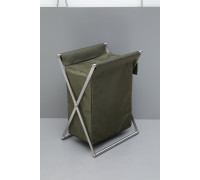 Корзина для белья Allen Brau Priority сталь/оливковый