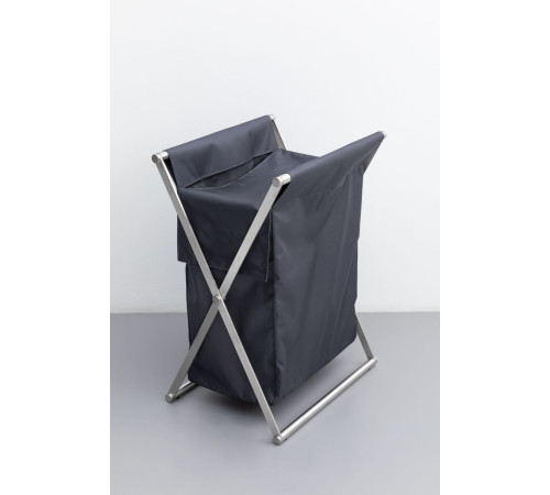 Корзина для белья Allen Brau Priority сталь/серый