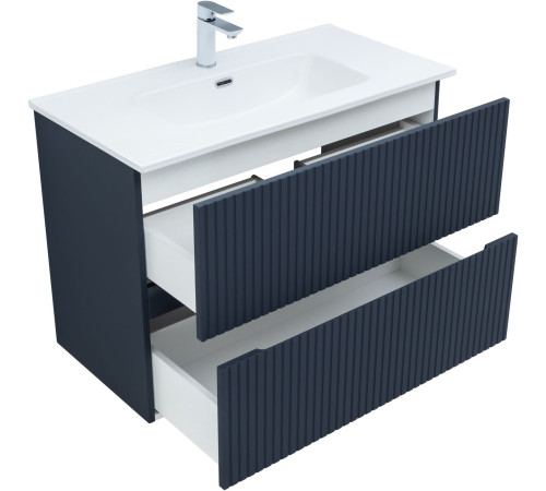 Тумба под раковину Aquanet Джейн 90 маренго