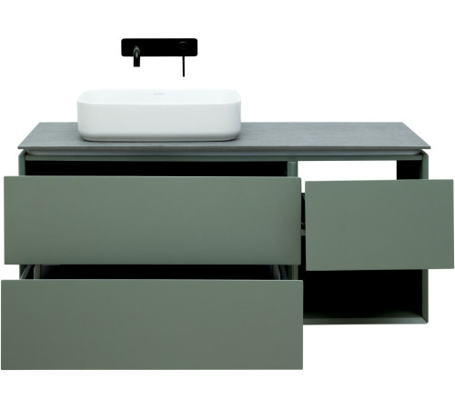 Тумба под раковину Allen Brau Infinity 120 1.21005.CGM L олива матовый