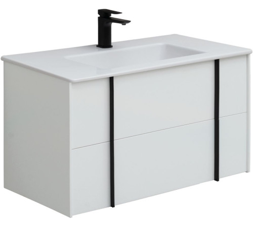 Тумба под раковину Allen Brau Reality 90 1.32006.WM белый матовый