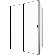 Душевой уголок Allen Brau Priority 140x90 3.31036.BBA + 3.31045.BBA черный браш