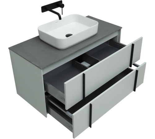 Тумба под раковину Allen Brau Reality 100 1.32007.PWM папирус матовый