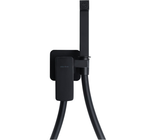 Смеситель с гигиеническим душем Allen Brau Infinity 5.21005-31 (с внутренней частью) черный матовый