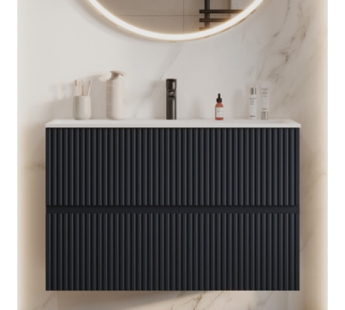 Тумба под раковину Aquanet Джейн 90 маренго