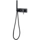 Смеситель для душа Allen Brau Priority 5.31009-31 (с внутренней частью, 2 хода) черный матовый