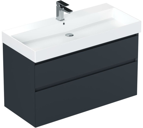 Тумба под раковину Allen Brau Infinity 100 1.210027.AM антрацит матовый