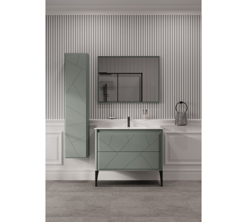 Тумба под раковину Allen Brau Paris 100 1.360002.AM антрацит матовый