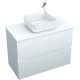 Тумба под раковину Aquanet Джейн 90 белый матовый
