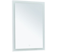 Зеркало Aquanet Гласс 60 белый LED