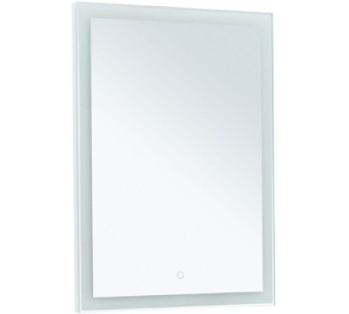 Зеркало Aquanet Гласс 60 белый LED