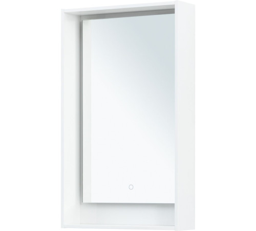 Зеркало Aquanet Милан 50 белый глянец