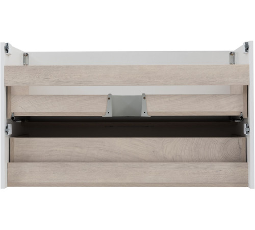 Тумба под раковину Aquanet Ирис New 100 белый глянец