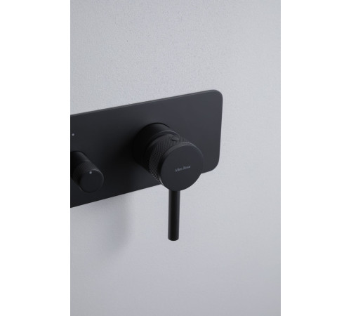 Смеситель для ванны Allen Brau Priority 5.31A05-31 (с внутренней частью) черный матовый