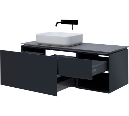 Тумба под раковину Allen Brau Infinity 120 1.21006.AM L антрацит матовый