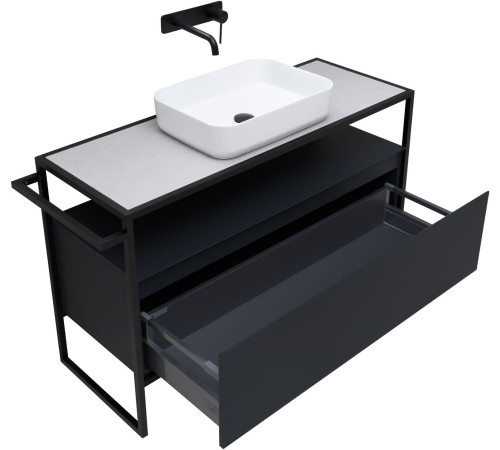 Тумба под раковину Allen Brau Priority 120 1.31004.AM антрацит матовый