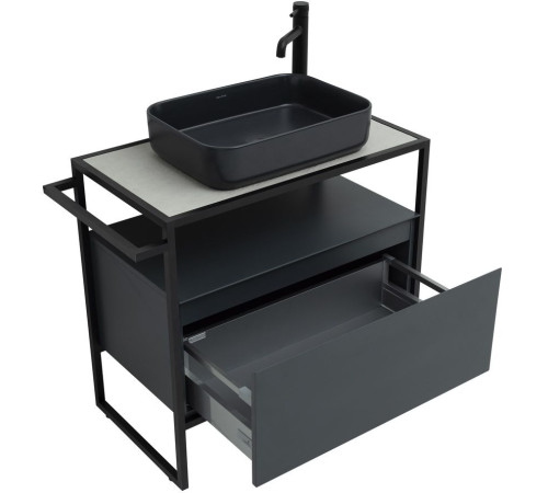 Тумба под раковину Allen Brau Priority 80 1.31002.AM антрацит матовый