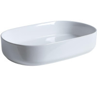 Раковина накладная Allen Brau Fantasy 55 4.11022.20 белый глянец