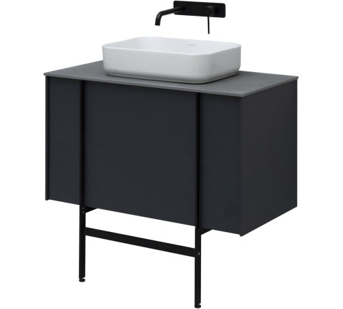 Тумба под раковину Allen Brau Reality 90 1.32006.AM антрацит матовый