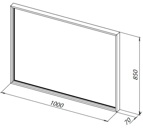 Зеркало Allen Brau Liberty 100 1.330016.60 медь браш