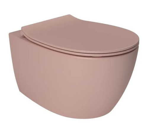 Сиденье для унитаза Allen Brau Fantasy Smartfix, Soft-Close 4.11005.SM розовый