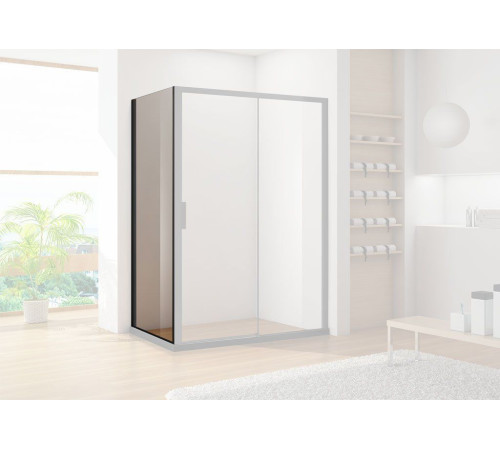 Боковая стенка Aquanet Pleasure AE60-F-80H200U-BT 80, прозрачное стекло