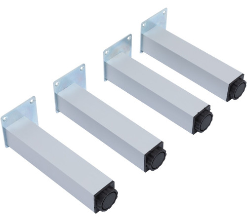 Ножки для мебели Aquanet 200 мм, 4 шт.