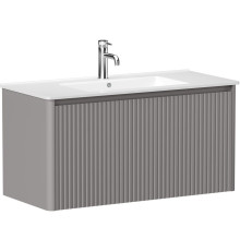 Тумба под раковину Allen Brau Gravity 100 1.370018.PGM платина матовый